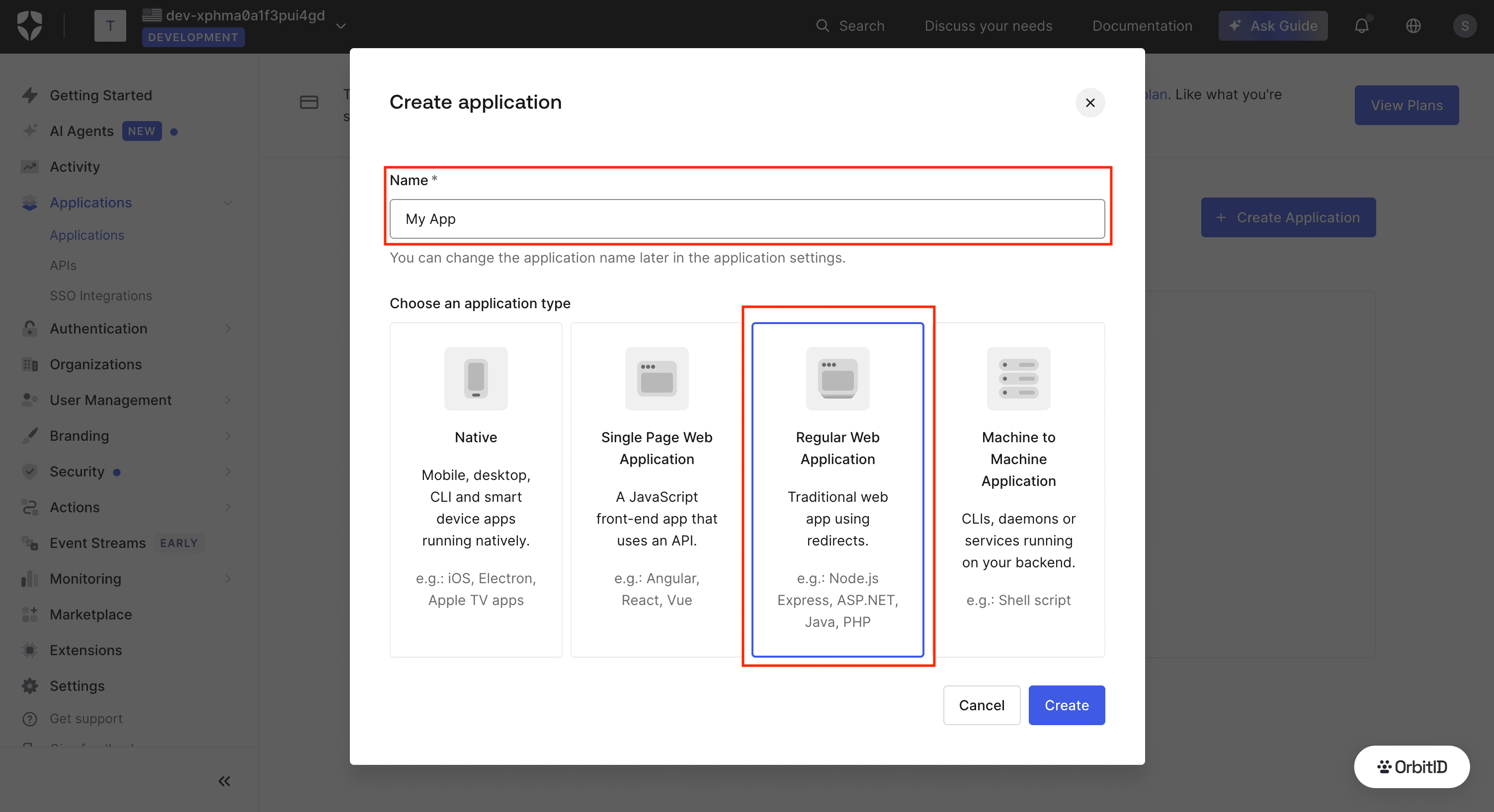 Addons tab with SAML2 Web App
